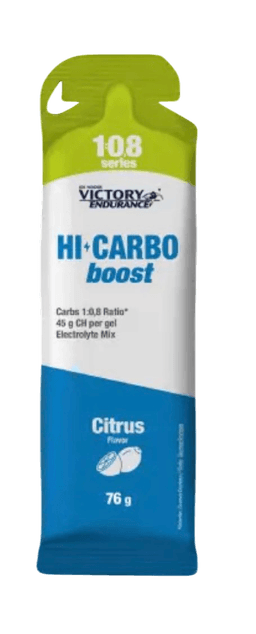 Hi Carbo Boost Gel (Citrus, sin cafeína)